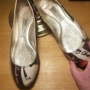 Jimmy Choo ballet flats/ Like New